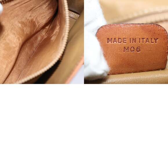 CELINE Macadam Canvas Shoulder Bag Pvc Leather Brown - Picture 13 of 13